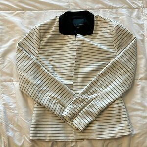 Black and white jacket